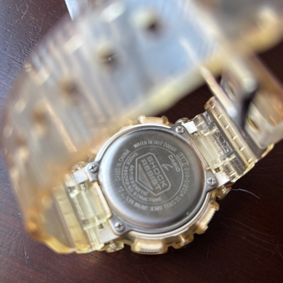 Casio G-Shock Translucent Yellow Watch - Picture 3 of 3